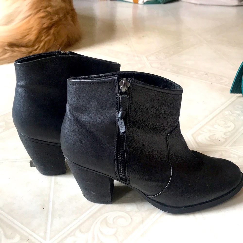 Black Heel Booties